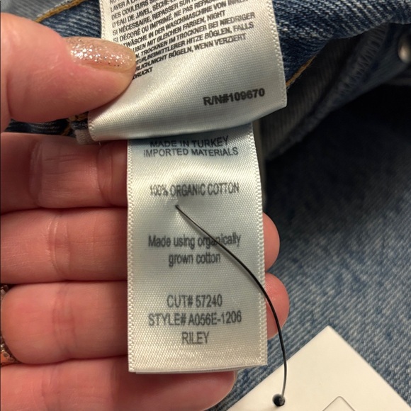 AGOLDE Riley High Rise Straight Crop - Picture 4 of 5